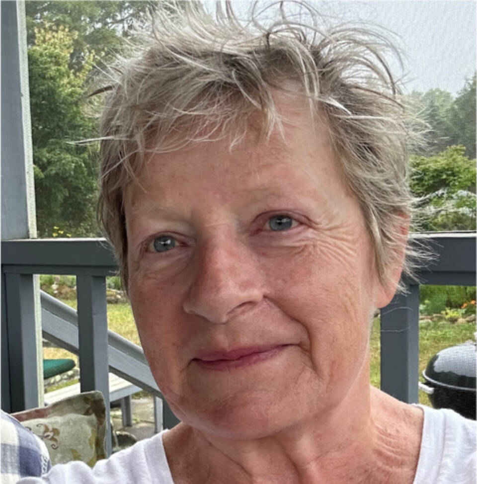 Caroline Anderson is a Rhode Island printmaker, painter and founding member of the Climate Artists Collective. Photo provided by Elaine Miller