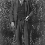 Photo courtesy of the Melchior Family Collection
Before it was known as Jims Landing, the crossing point on the middle Kenai River was known as Melchiors Landing, after German immigrant Stephan Melchior.