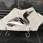 Lovely Loon is a glass mosaic created by Homer artist Carole Miller, newest member of the Ptarmigan Arts gallery co-op. Photo provided by Carole Miller