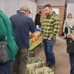 Current and prospective agriculture enthusiasts attend the first annual Growers Conference at the Soldotna Regional Sports Complex on Saturday, March 21, 2026, in Soldotna, Alaska. (Delcenia Cosman/Homer News)