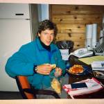 Photo courtesy Mariko Shirazi
Ned Rozell in Eagle, Alaska, in June 1993, one year before he was hired by the Geophysical Institute to write for the Alaska Science Forum.