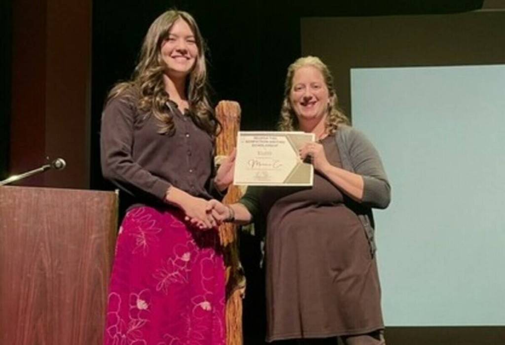 The Homer Foundation awarded 25 scholarships totaling $77,000 to area students. Marina Co was one of the recipients. (Kayla Fox Rivers | The Homer Foundation)