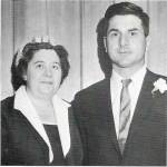 Photo from the 1986 Methodist history, Have Gospel Tent Will Travel
The Rev. Wayne Hull, seen here with his wife Esther, saw the Kenai Methodist Church through its construction phase in the late 1950s.