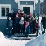 Photo from the Kenai Peninsula College photo archive
The Rev. Eugene Elliott poses with a portion of his Soldotna Methodist flock in 1952.