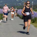 Runners take part in the 2025 Homer Spit Run. (Photo courtesy of Don Pitcher Photography)