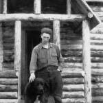 Photo courtesy of the Crocker Collection
Slim Crocker, seen in an undated photo at the Tom Odale lodge on Tustumena Lake.