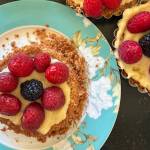 Surprisingly, the lemon curd was the favorite filling over the vanilla pastry cream, and more berries ended up straight in their mouths than on the tarts, which was not surprising at all. (Photo by Tressa Dale)