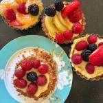 Photo by Tressa Dale
Surprisingly, the lemon curd was the favorite filling over the vanilla pastry cream, and more berries ended up straight in their mouths than on the tarts, which was not surprising at all.